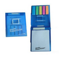 Plastic Note Pad w/ Sticky Flags